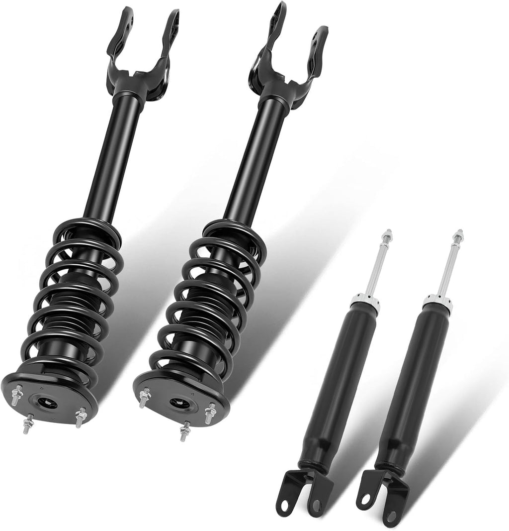 SCITOO 4Pcs Front Rear Complete Struts Assembly for Cherokee 2011-2015