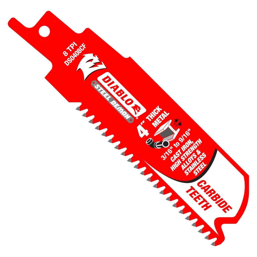 Diablo Steel Demon Carbide Teeth Reciprocating Saw Blades - 3-Pack