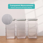 Food Storage Containers Pop Airtight Food Storage Containers with Lids for Kitchen Pantry Organizing Cereal Snack