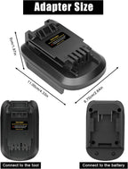 Battery Adapter for Porter Cable 20V Cordless Tools (1 Adapter Only)