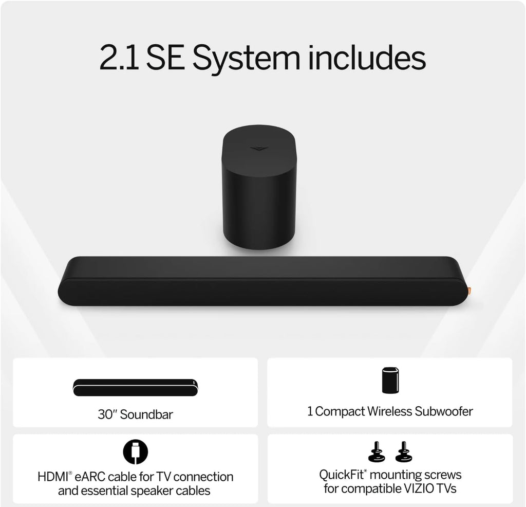 2.1 Soundbar SE with Dolby Atmos and DTS:X