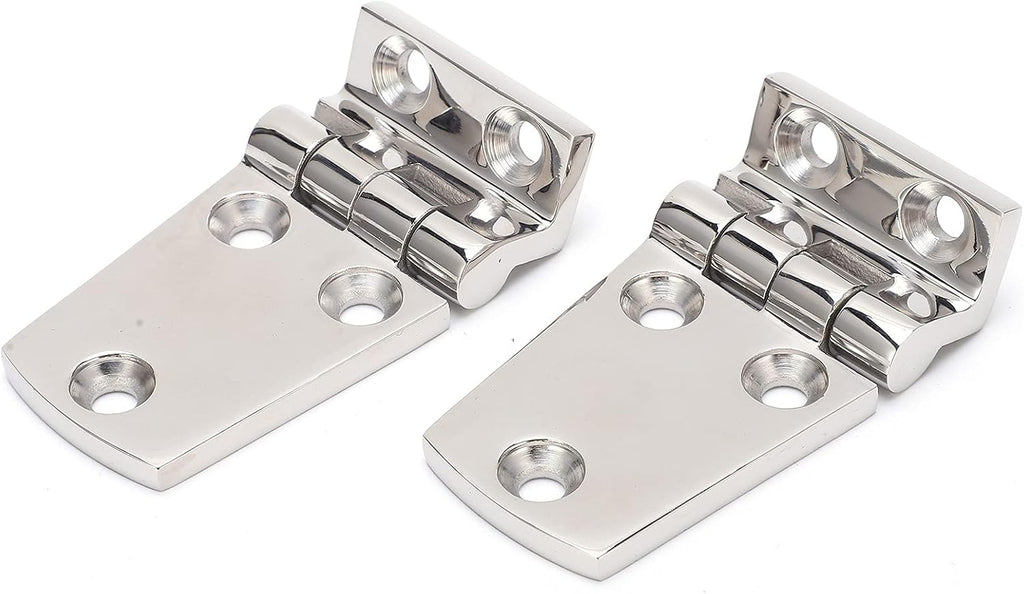 RiToEasysports Stainless Steel Boat Hinges 2-Pack, Corrosion Resistant