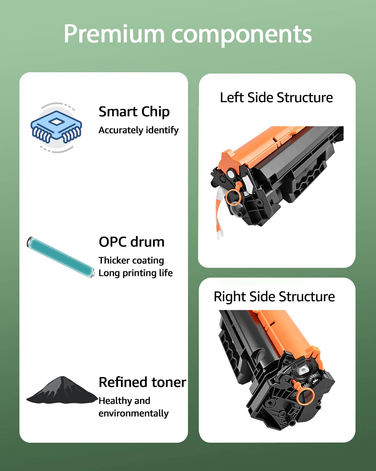 Compatible 134A Toner Cartridge for HP M209d M209dw M234sdw