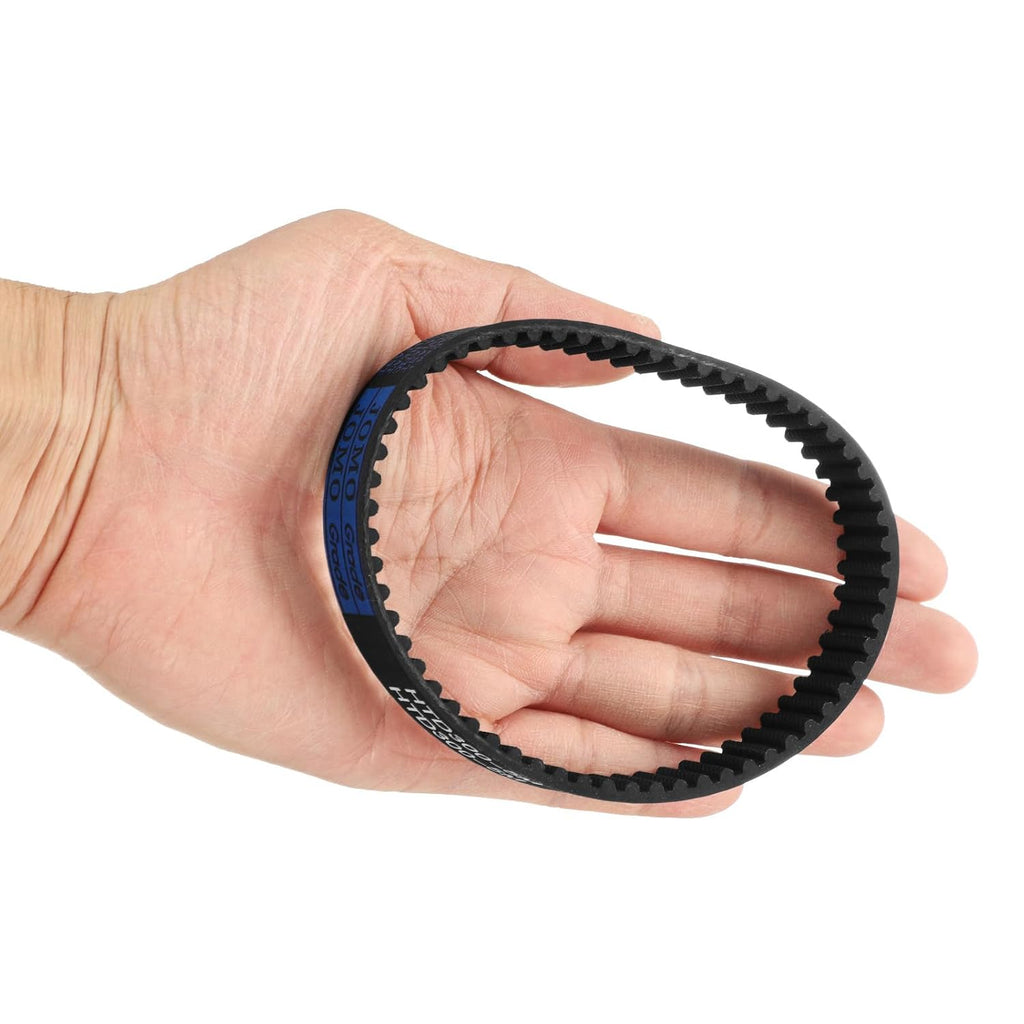 uxcell 3pcs HTD-5M Rubber Timing Belt 60 Teeth, 300mm Pitch Length x 15mm Width x 3.6mm Height, Closed Loop Pulley Timing Belt