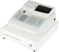 Modern Electronic Cash Register with Built-in Thermal Printer and Secure Cash Drawer, Commercial Electronic Cash