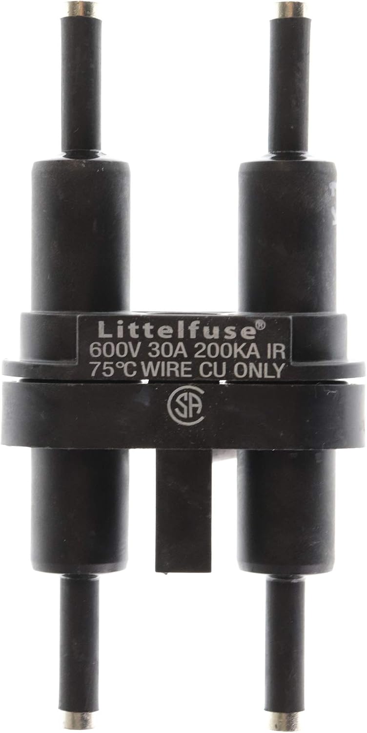 Littelfuse LEX-AA In-Line Watertight Midget CC Fuseholder, Class CC, 600V, 30A