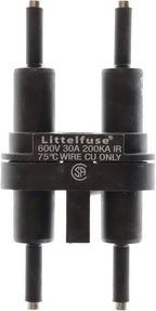 Littelfuse LEX-AA In-Line Watertight Midget CC Fuseholder, Class CC, 600V, 30A