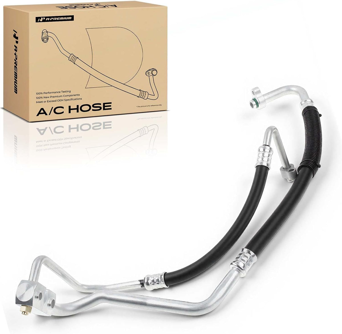 A-Premium A/C Suction & Discharge Line Hose Assembly Compatible with Ford