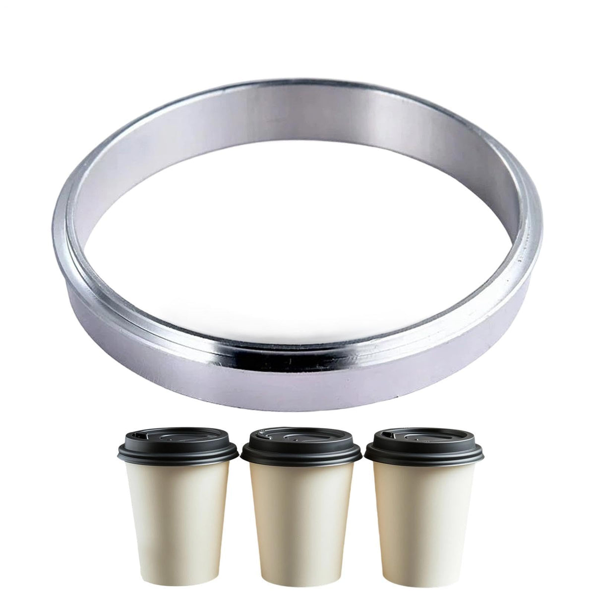 95mm To 90mm Aluminum Sealing Ring - Flat Machine Replacement | Cup Sealer Ring, Beveirage Machine Accessory