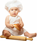 Newborn Photography Prop Baby Chef Outfits Chef Hat Apron Set Infant Chef Costume Toddler Cosplay Costume Boy Girl