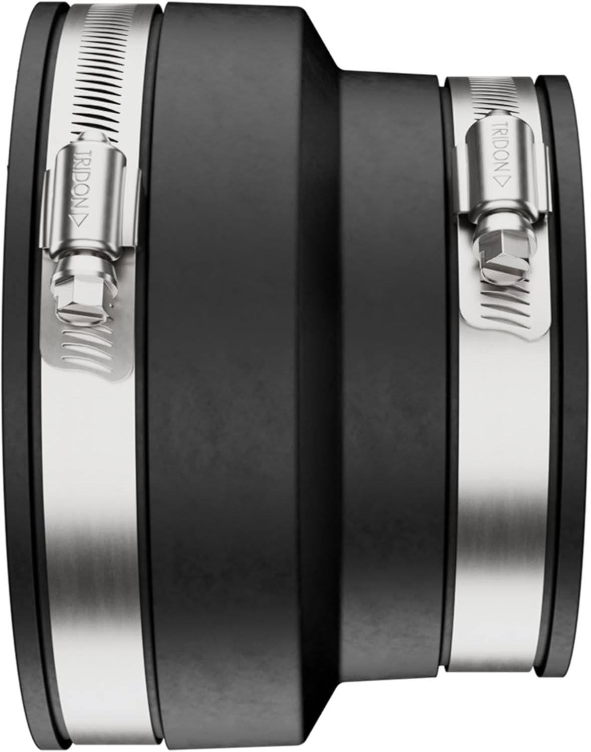Fernco 4 In. x 3 In. Flexible PVC Coupling - 1 Each