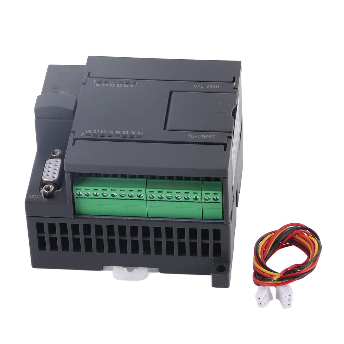 PLC Controller Programmable Logic Module Controller Unit PLC Industrial Control Board DC24V 8 in 6 Out with Analog RS485 Port