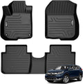 Floor Mats for CRV, 3D Floor Liner Compatible with CR-V 2022 2021 2020 2019 2018 2017, Front and Rear Row Floor
