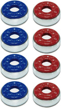 Indoor Shuffleboard Pucks - Set of 8 - Home Games Dia 2-1/8” 53mm