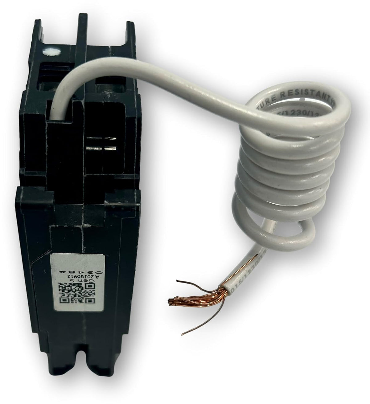 Eaton BRN115EP BR GFCI Circuit Breaker; 15A; Single-Pole; for 120V Applications; Plug-in Molded Case; 10 kAIC; 14-8 AWG Wire