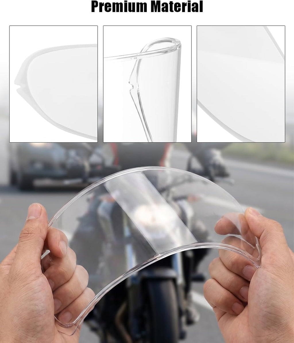 Anti-Fog Insert Fit for Shoei Helmet Visors CWR-1 CW-1 and CNS-1 | Fit for GT-Air II Neotec 3 Neotec II RF-SR Neotec