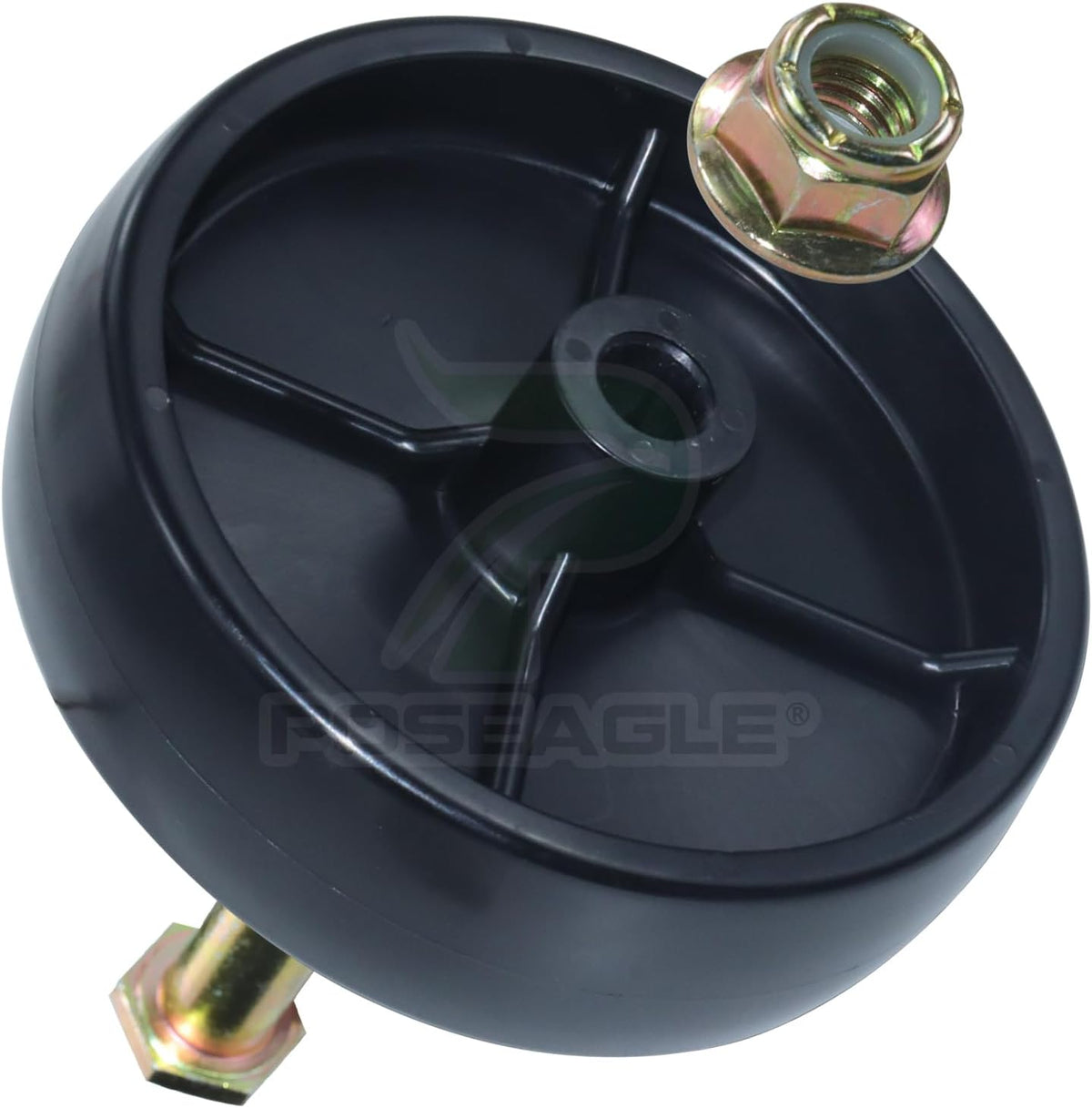 2 Pack 734-0973 Deck Wheel for Cub Cadet LT1050 XT1-LT46 Lawn Deck
