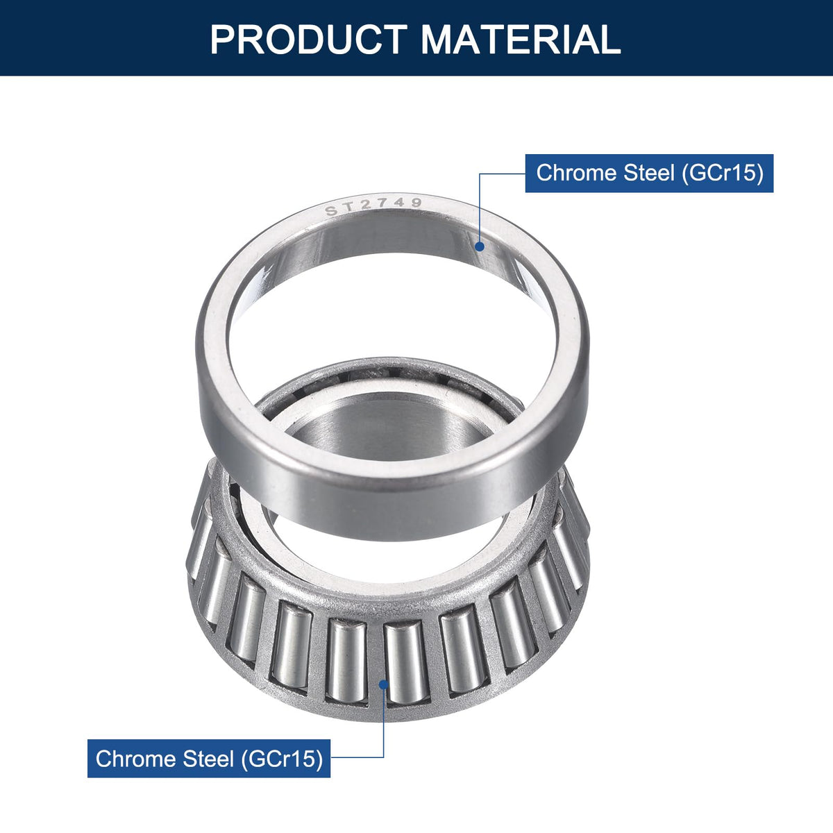 HIPicco ST2749 Tapered Roller Bearing Cone and Cup Set