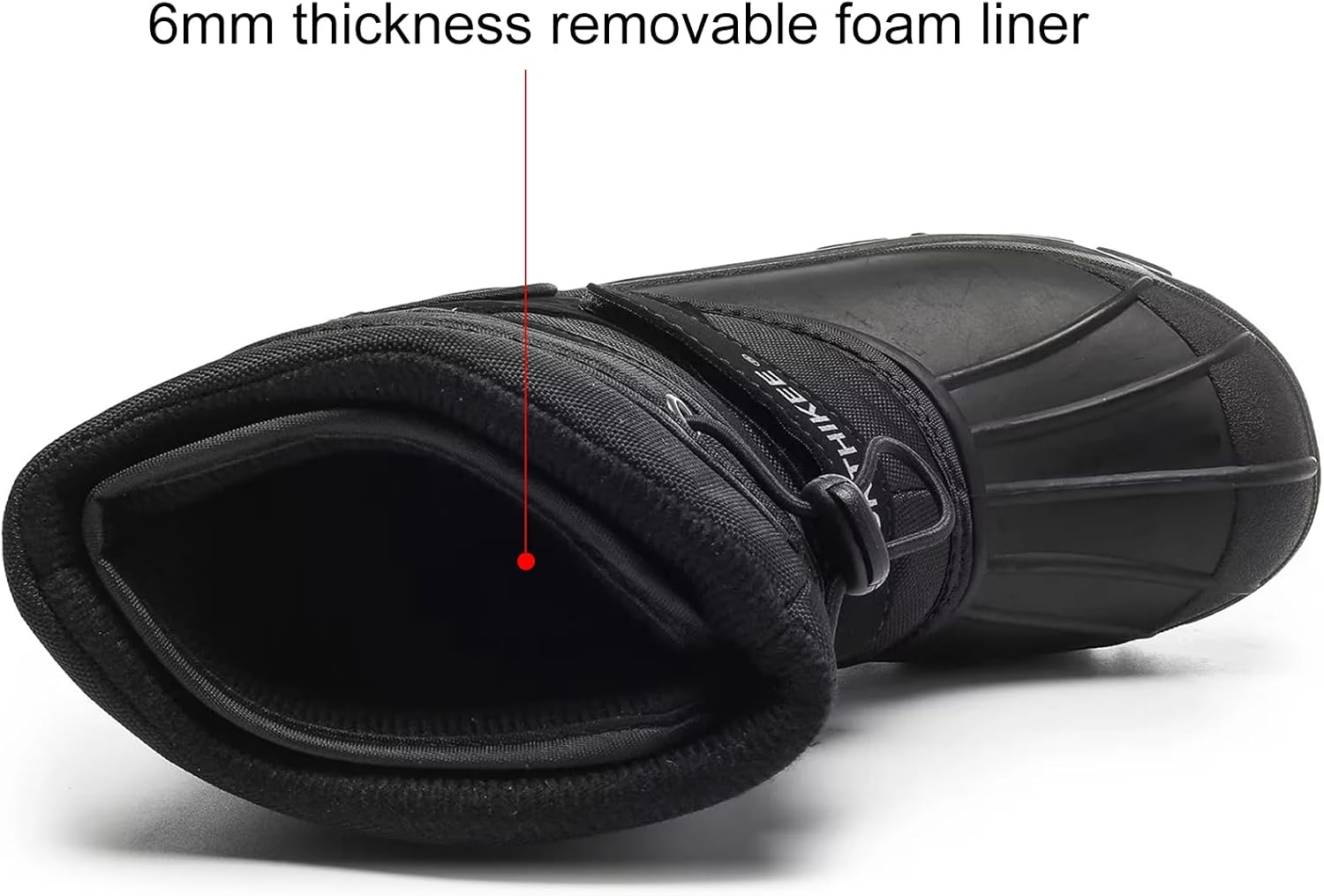 Kid's Outdoor Snow Boots Insulated Boys & Girls Waterproof Winter Snow Boots