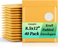 Kraft Bubble Mailers 8.5x12 Inch 40 Pack Padded Envelopes #2