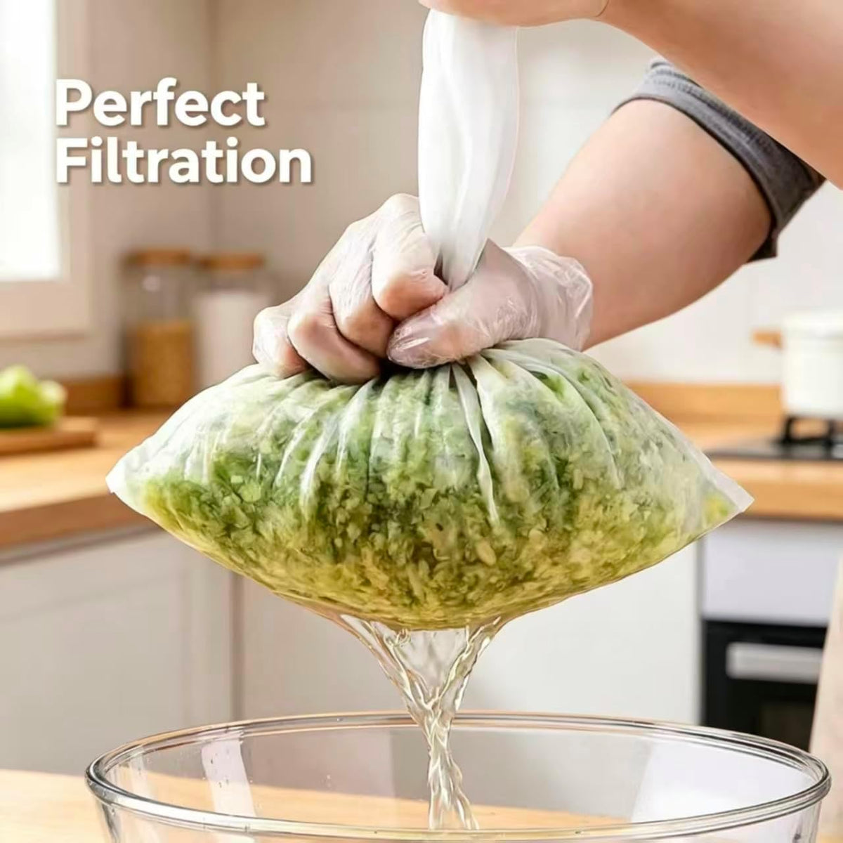 Reusable Ultra Fine Mesh Strainer Bag, 2Pcs Multi-Use