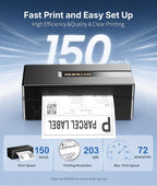 Bluetooth Thermal Shipping Label Printer for Small Business
