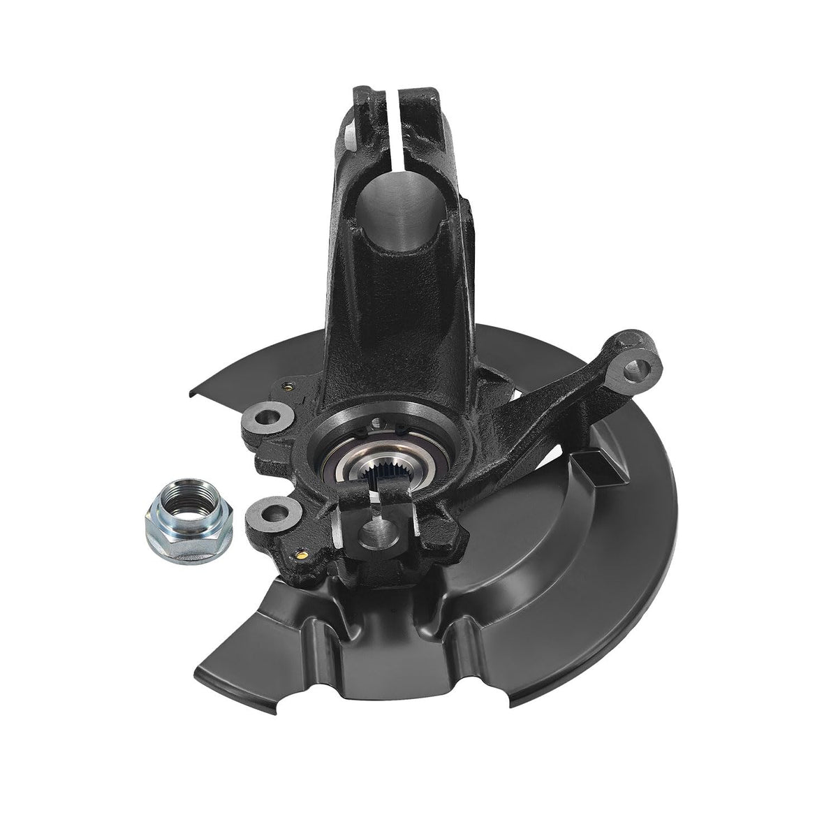 Front Right Wheel Bearing & Steering Knuckle Fit for Ford Escape