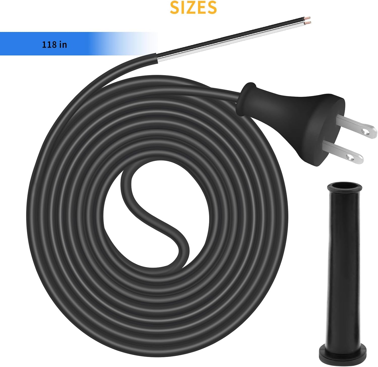 33007298 Power Cord 10FT for DeWalt DW100 DW101 DW120K D26453 DW130 DW236 DW400 etc Drill Shearer Polisher Electric