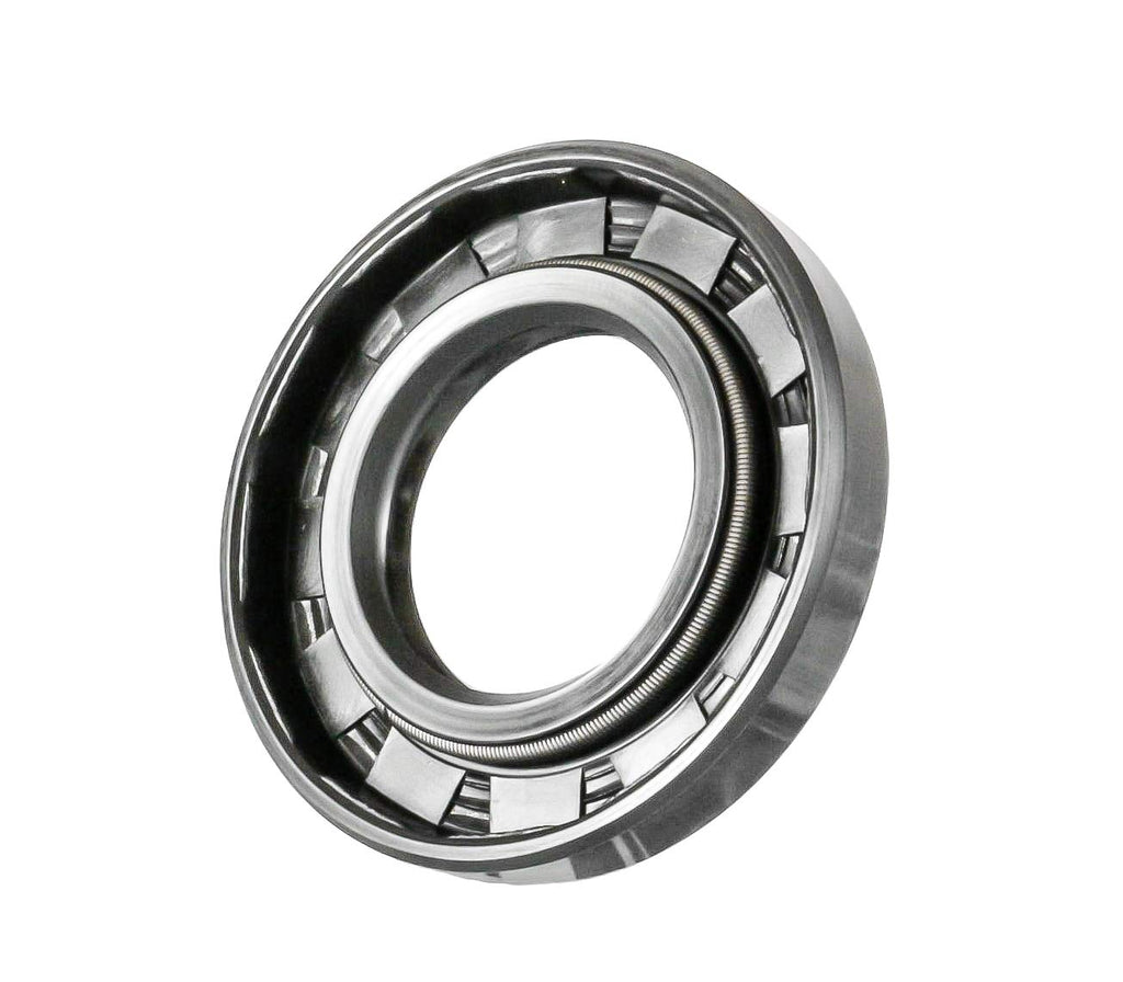 EAI Oil Seal 25mm x 47mm x 7mm (2 PCS) TC Double Lip w/Spring. Metal Case w/Nitrile Rubber Coating