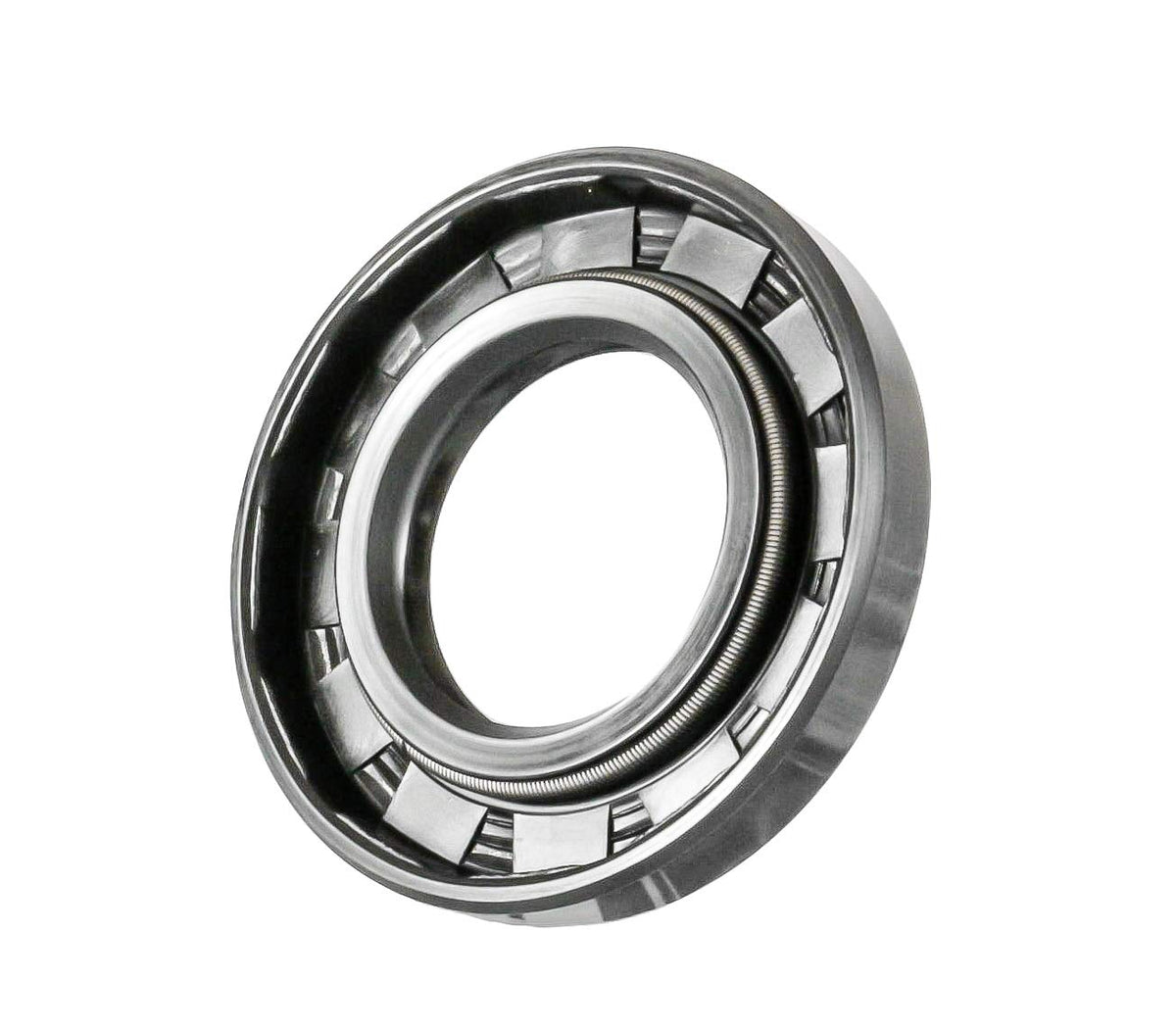 EAI Oil Seal 25mm x 47mm x 7mm (2 PCS) TC Double Lip w/Spring. Metal Case w/Nitrile Rubber Coating