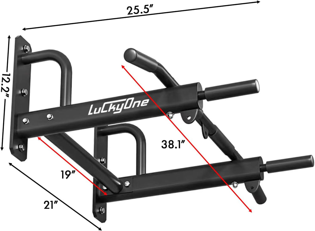 Wall Mount Pull Up Bar, Joist Mount Chin Up Bar