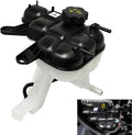 603-002 Engine Coolant Reservoir Tank with Cap & Hose, Compatible with 2016-2021 Dodge Durango V6 3.6L | 2016-2021 Jeep Grand Cherokee V6 3.0L 3.6L, Replacement Overflow Tank Replaces# 68244088AA