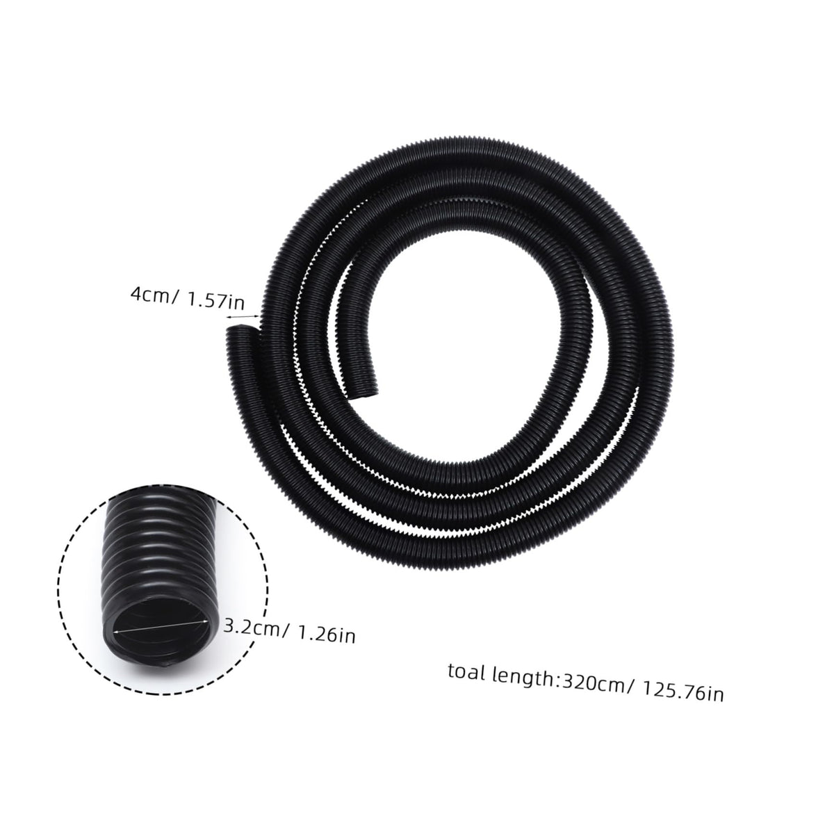 32mm Vacuum Cleaner Hose Accessory for Compatible Models