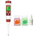 Digital pH Meter for Food Fermentation with pH Calibration Solution