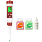 Digital pH Meter for Food Fermentation with pH Calibration Solution