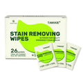Stain Remover Wipes for Clothes & Fabric, 26 Pack