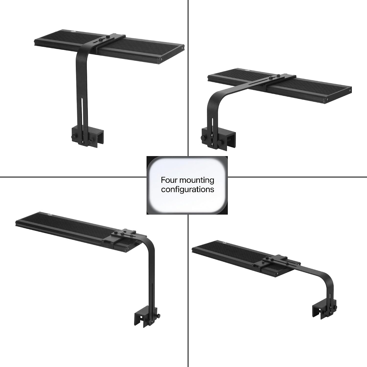 LED Aquarium Light for 12-20 Inch Tanks, Full Spectrum Fish Tank Light with 24/7 Sunrise Sunset & Moonlight Mode