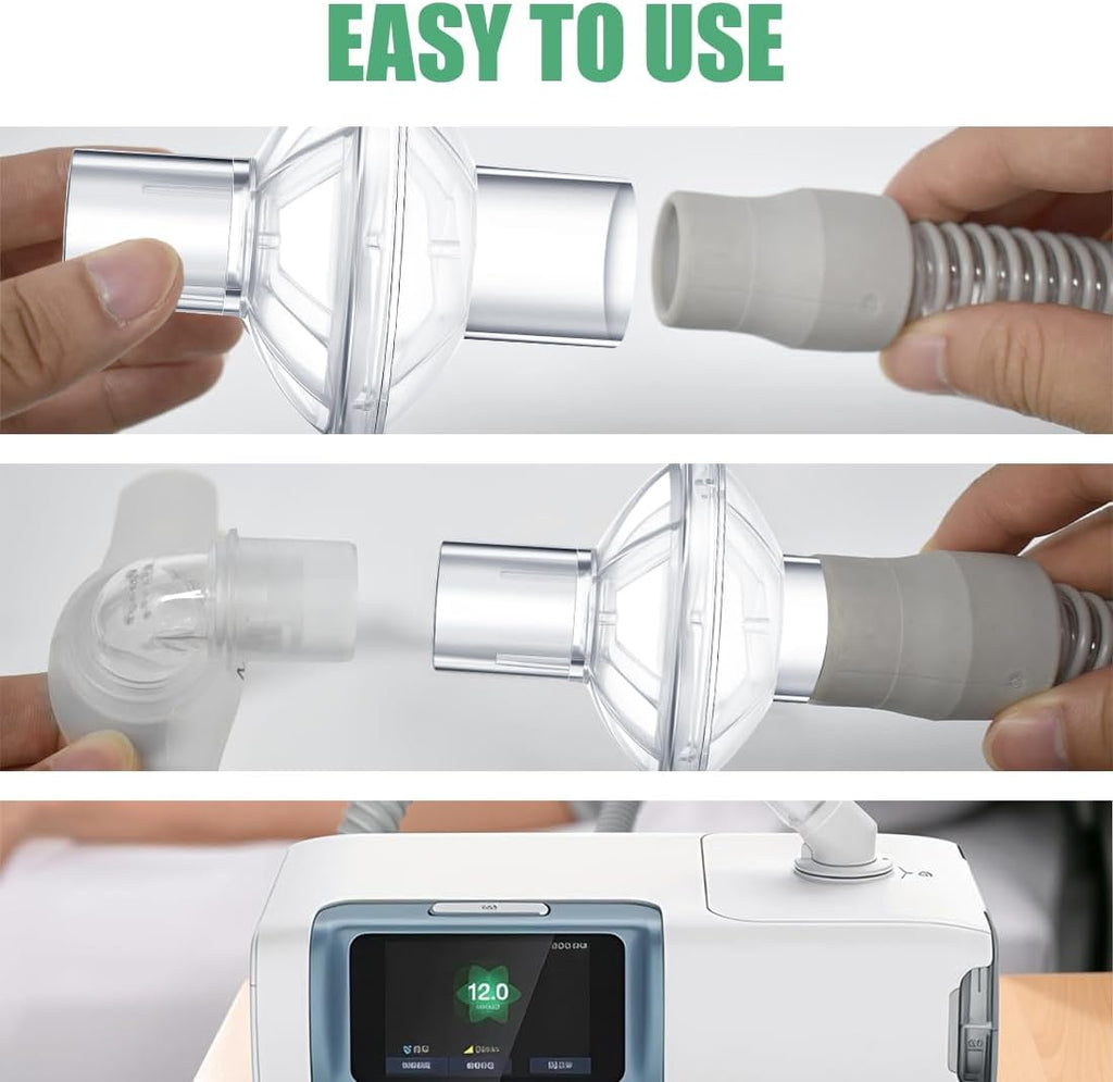 Inline Filter for CPAP Universal for BiPAP Machine Inline CPAP Filters Standard Tubing Compatible with All 22mm 25mm
