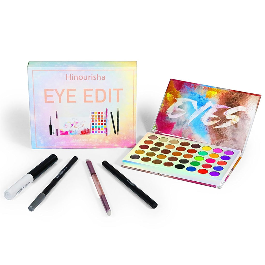 Eyeshadow Palette for Women, Teenage Full Eye Makeup Kit, Makeup Gift Set for Girls, Eye color Essential Include 40