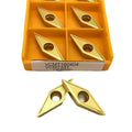 Indexable Lathe Carbide Insert VCMT160404 VCMT160408 Internal Turning Tools Carbide Insert Lathe Tool Turning Insert(VCMT160404 6020)