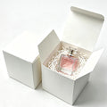 120 Pack Small Gift Boxes with Lids, 4x4x4 Inch White Kraft Paper Favor Boxes