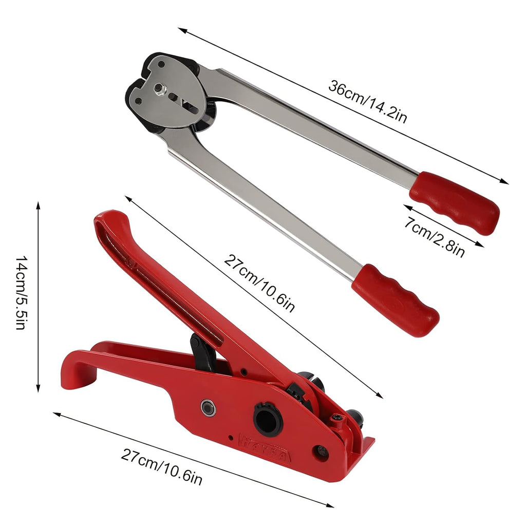 Pallet Packaging Strapping Banding Kit Strapping Packing Machine Kit Poly Strapping Kit with Poly Strapping Tensioner