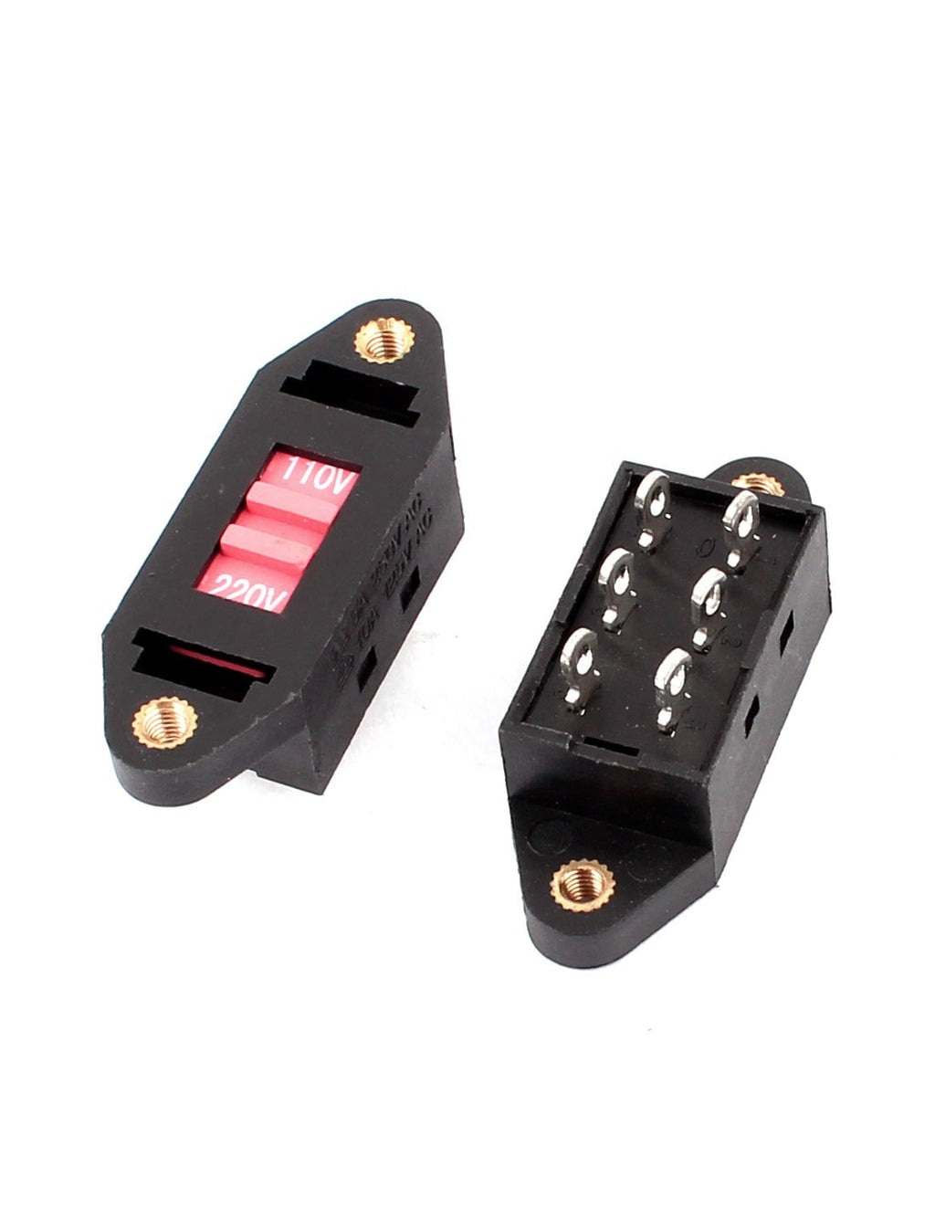 uxcell 5 Piece a15012100ux0041 DPDT Voltage Selector Slide Switch