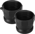 Klyyo 2 Pcs Poly Camlock Fittings 3'' Male x Female NPT Type A