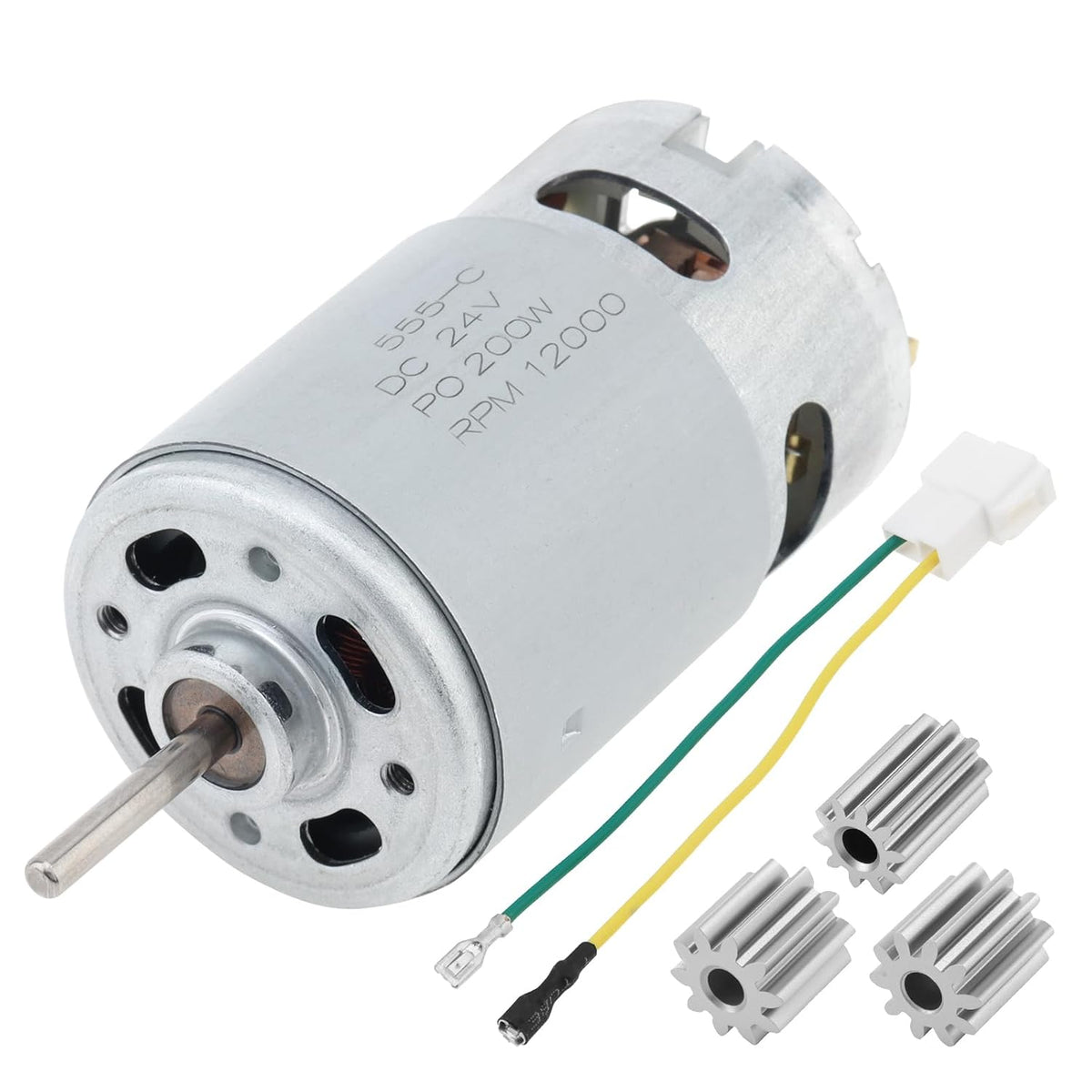 RS555 DC Motor 24V 30000RPM High Speed Electric Motor Replacement