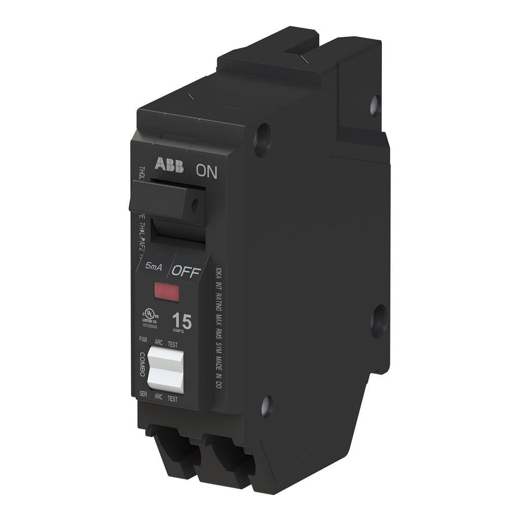 ABB Q-Line THQL1115PAF2 • Arc Fault Circuit Breaker • 15 Amp Single Pole