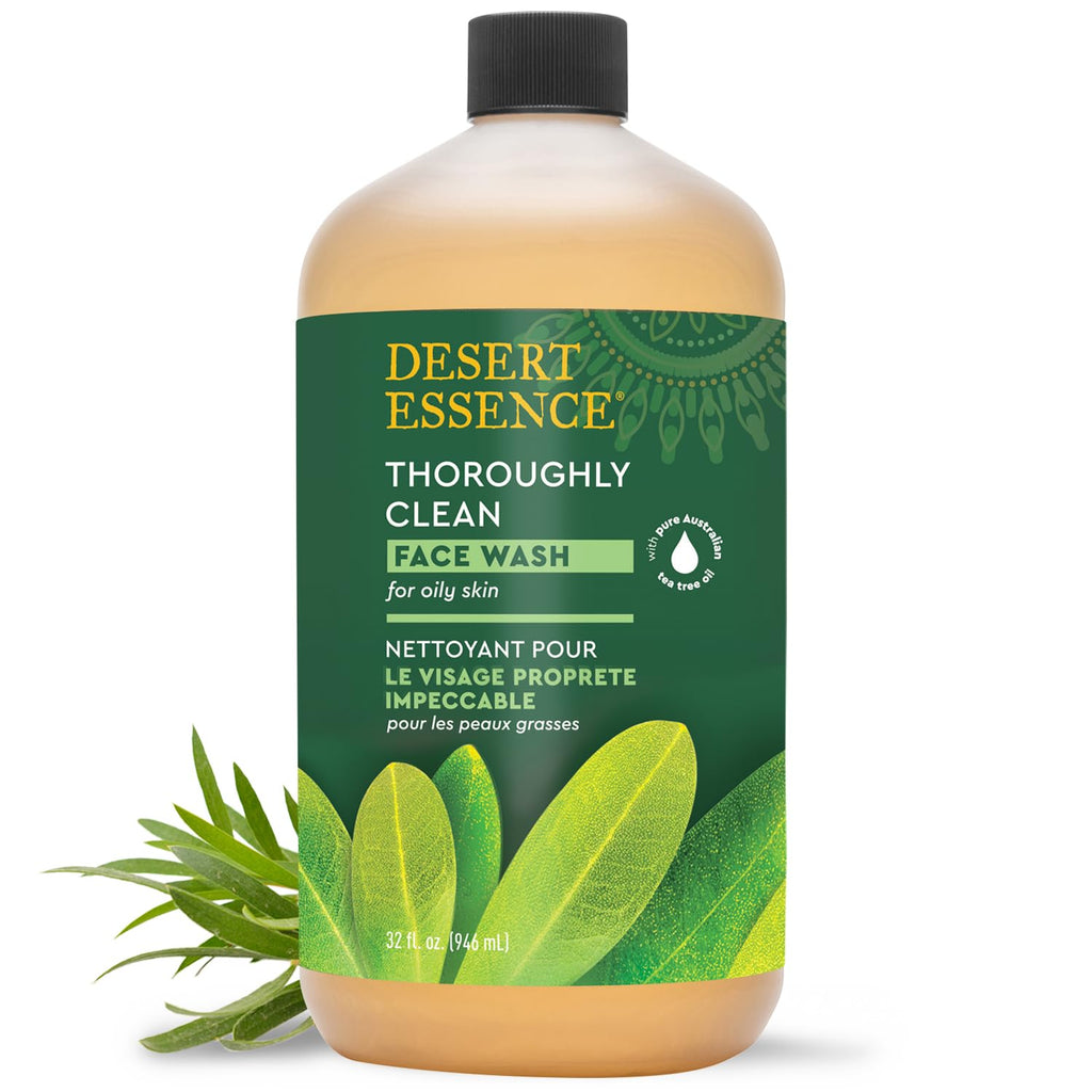 Thoroughly Clean Face Wash, Tea Tree, 32 fl oz