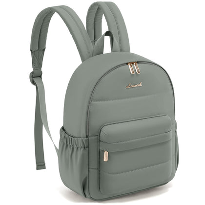 Small Backpack Purse for Women, Mini Puffer Lightweight Backpack, Casual Daily Daypack Purse for Women, back pack