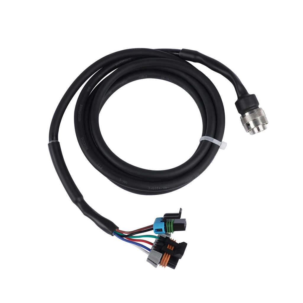 Flynsu 7-Pin Attachment Harness 6725368 Replacement for Bobcat Dozer, Forestry Cutter, Sod Layer, V-Blade