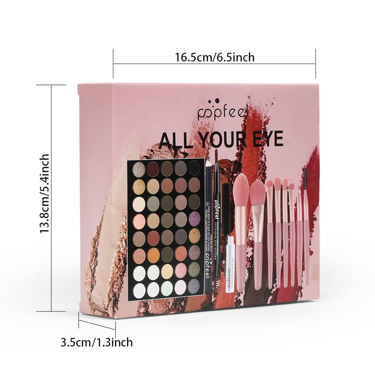 Makeup Kit All-in-one Girls Makeup Gift Set for Women Full Starter Cosmetics Kit, Include Eye Brushes Set, Eyeshadow